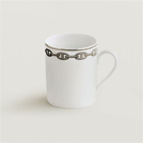 hermes chaine d'ancre mug|Hermes Chaine D'ancre Platinum Mug .